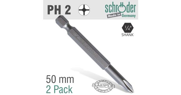 Phillips No.2 X 50mm Classic Power Bit 2cd product image
