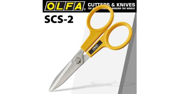 Olfa Scissors W/serrated Ss Blades 173mm product image