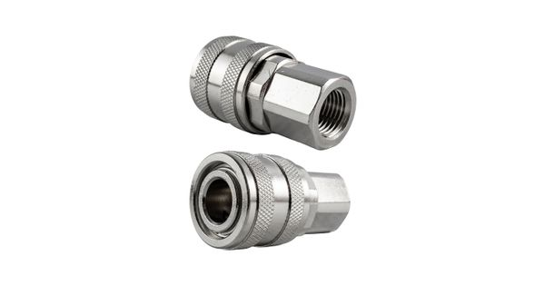Quick Coupler Aro Style Brass N/plated 1/4' Female product image