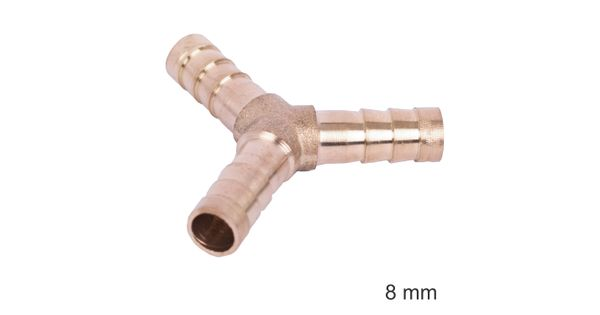 Y Type Hose Connector 8mm Bulk product image