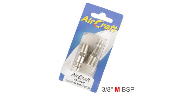 Connector German 3/8' Male 2pc Pack product image