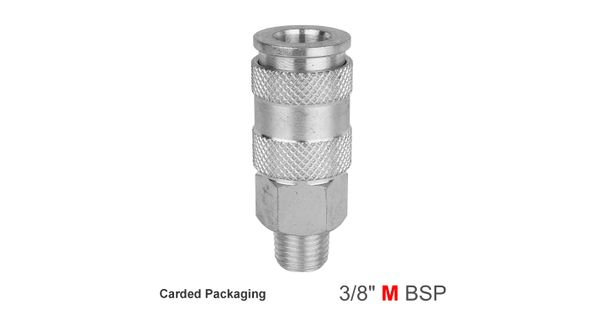 Quick Coupler Universal 3/8' Male 1pc Pack product image