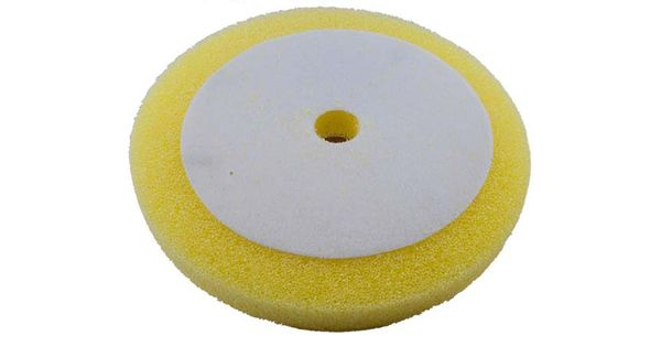 Foam Pad Yellow Finishing Sponge 200mm 8' product image
