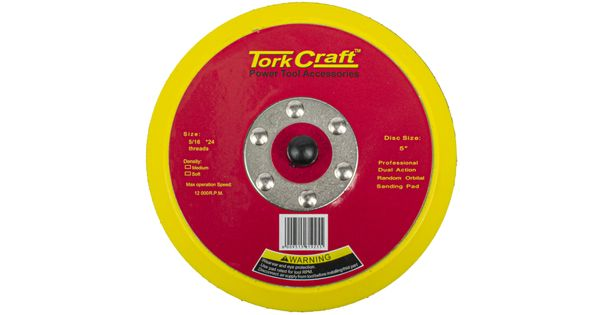Da Sander Pad Hook And Loop 5 16 - 24unf Med Soft 125mm 5' product image