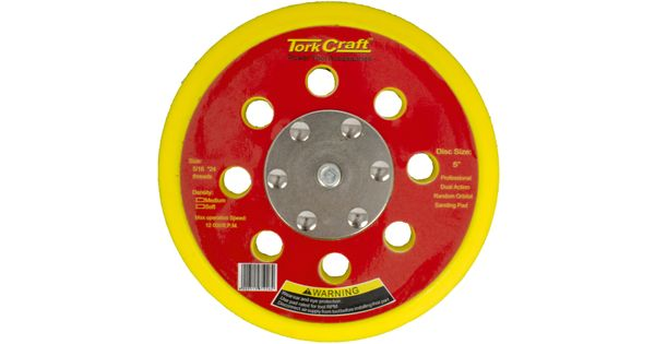 Da Sander Pad Hook And Loop 5 16 - 24unf 8 Holes Med Soft 125mm 5' product image