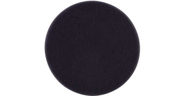 Foam Pad Hook And Loop Black Sponge 150mm 6' Finishing product image