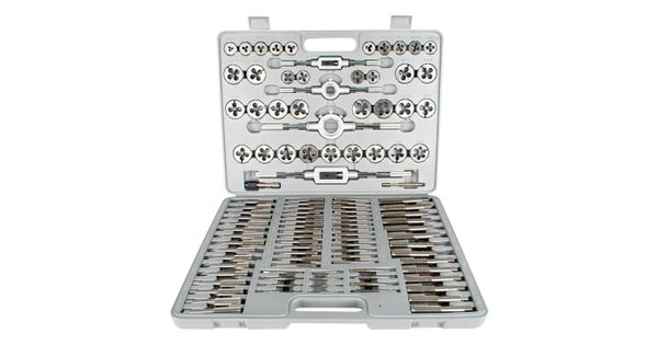 Tap & Die Set 110 Pce - Carbon Steel 2 - 18mm Blow Mould Case product image