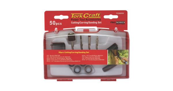 Tork Craft Cutting/Carving/Sanding Set 50 Piece Mini product image