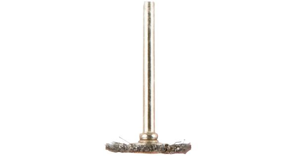 Tork Craft Mini Carbon Steel Brush Wheel 22.2mm with 3.2mm Shank product image