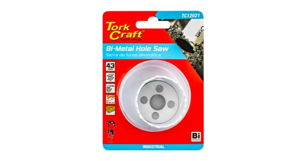 Hole Saw Bi-metal 43mm product image
