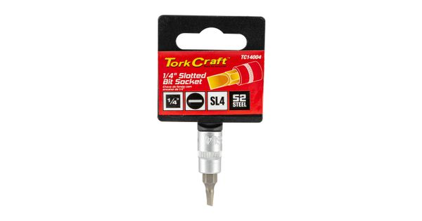 Socket Bit 1/4'dr Slotted Sl4 S2 Material product image