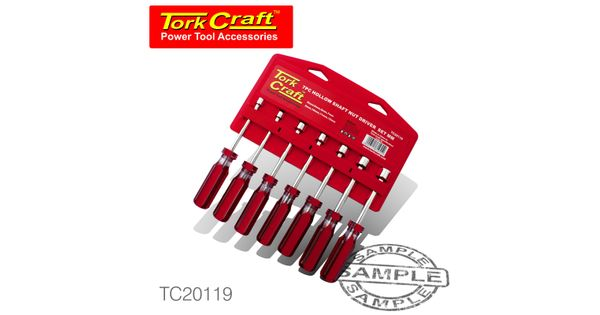 7 Piece Nut Driver Set 5.5/6/7/8/10/12/13mm Crv Metric product image
