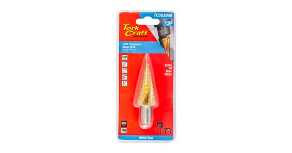 Step Drill Hss 4-22mmx2mm Spiral product image