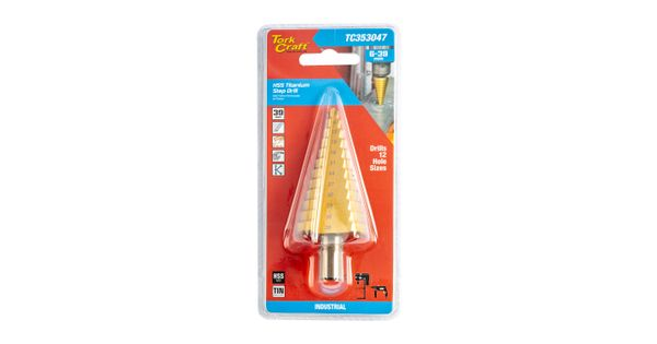 Step Drill Hss 6-39mm M2 Carded product image