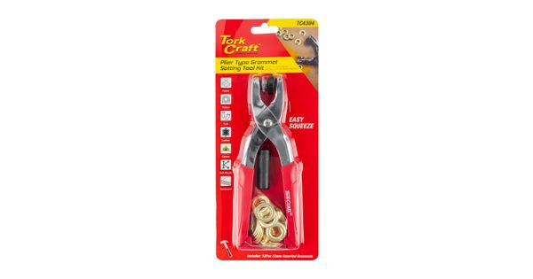 Grommet Setting Tool Kit C/w 10pc Eyelets 12mm product image