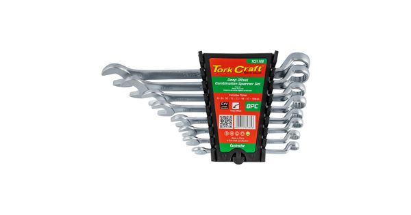 8pcs Deep Offset Combination Spanner Set 8-9-10-11-13-14-17-19mm product image