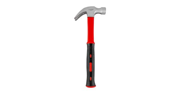 Hammer Claw 570g (20oz) Fibreglass Handle 295mm & Full Pol Head product image