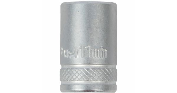 Socket 11mm 1/4' Drive Crv 12point product image