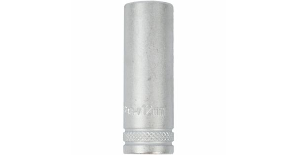 Socket 12mm 1/4' Dr Deep Socket Crv 12 Point product image