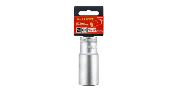 Socket 26mm 1/2' Dr Deep Socket Crv 12 Point product image