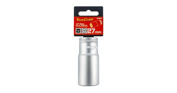 Socket 27mm 1/2' Dr Deep Socket Crv 12 Point product image