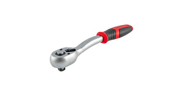 Ratchet 210mm 3/8'dr Offset Handle Ergonomic Grip product image