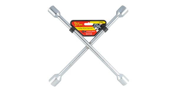 Wheel Spanner 4 Way 17/19/21/23mm 14' (350mm) product image