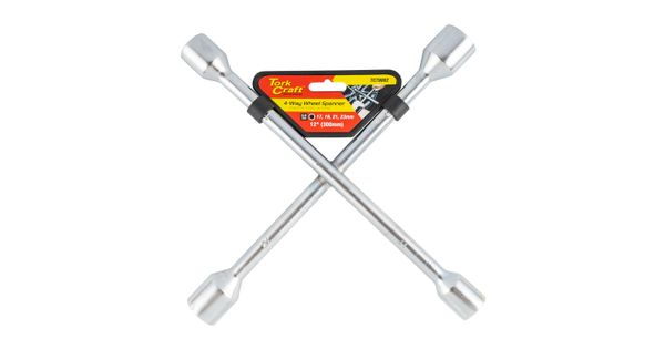 Wheel Spanner 4 Way 17/19/21/23mm 12' (300mm) product image