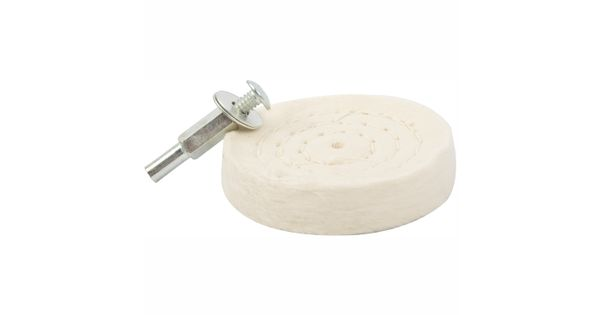 Cotton Buff 75mm X 6mm Shank product image