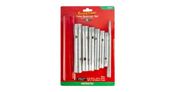 Tube Socket Set 8 9 10 11 12 13 14 15 16 17 18 19mm & T-rod) product image