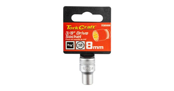 Socket 3/8'dr 8mm 12pt Crv product image