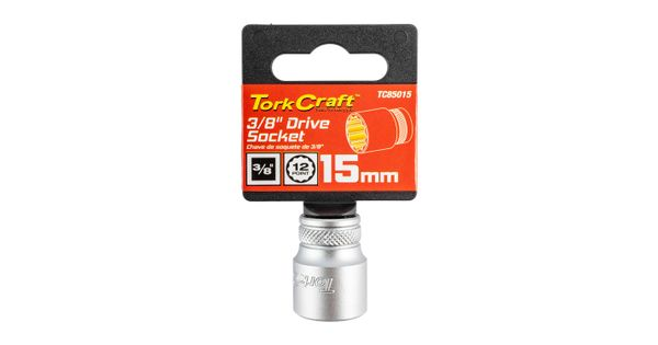 Socket 3/8'dr 15mm 12pt Crv product image
