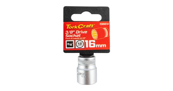 Socket 3/8'dr 16mm 12pt Crv product image