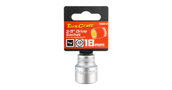 Socket 3/8'dr 18mm 12pt Crv product image