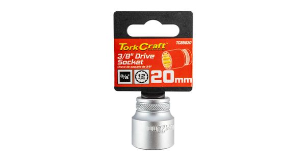 Socket 3/8'dr 20mm 12pt Crv product image
