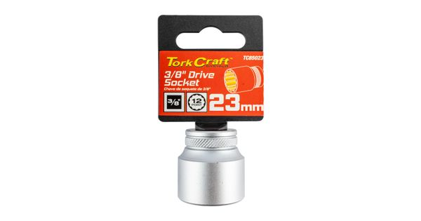Socket 3/8'dr 23mm 12pt Crv product image