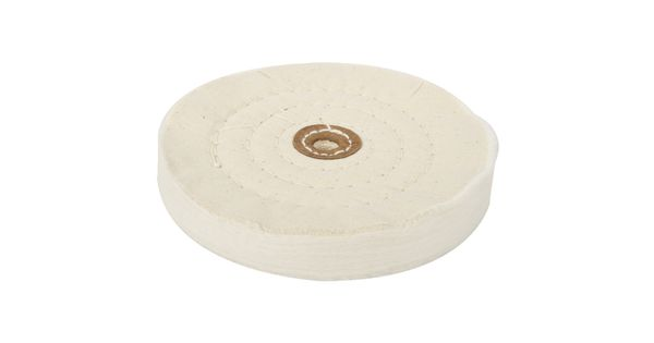 Buffing Pad Medium 150mm To Fit 12.5mm Arbor/spindle - White product image