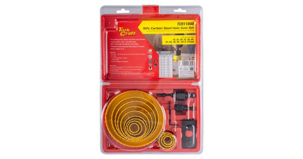 Hole Saw Set Carbon Steel 16pce 19 - 127mm product image