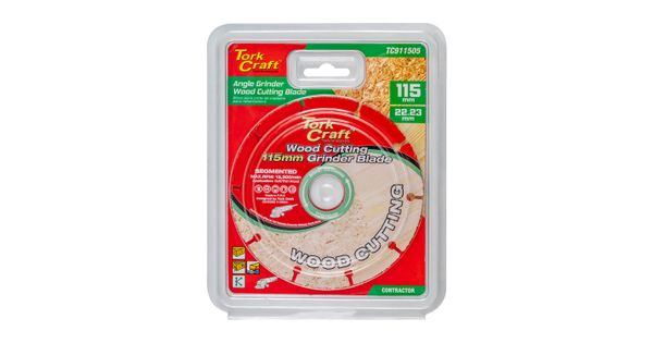 WOOD CUTTING BLADE 115MM X 22.23MM ANGLE GRINDER product image