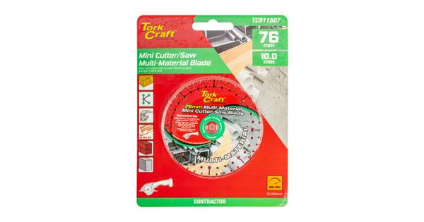 Multi Material Cutting Blade 76mm X 10mm Mini Cutter Saw product image