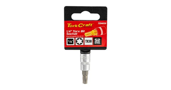 Socket Bit 1/4'dr Torx T30 S2 Material product image