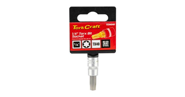 Socket Bit 1/4'dr Torx T40 S2 Material product image