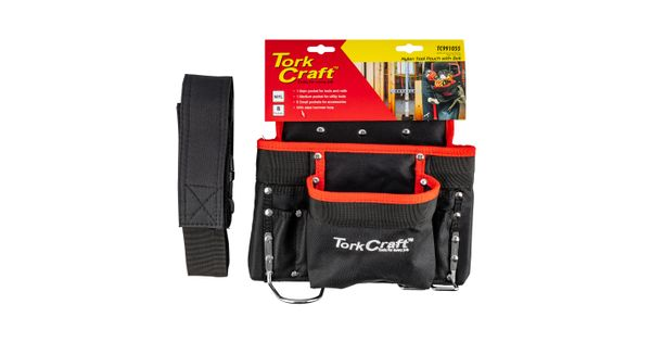 Tool Pouch Nylon With Belt 8 Pocket + Loops product image