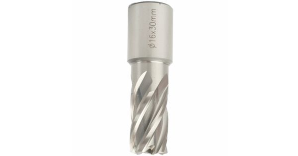 Annular Hole Cutter Hss 16 X 30mm Weld Shank 19.05mm product image