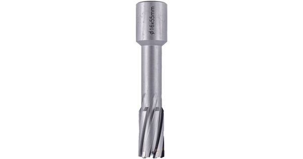 Annular Hole Cutter Tct 16 X 55mm Weld Shank 19.05mm product image