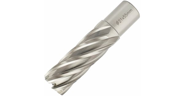 Annular Hole Cutter Hss 21 X 55mm Weld Shank 19.05mm product image