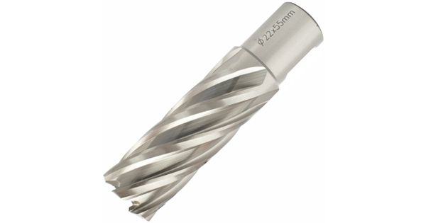 Annular Hole Cutter Hss 22 X 55mm Weld Shank 19.05mm product image