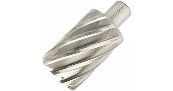 Annular Hole Cutter Hss 42 X 55mm Weld Shank 19.05mm product image