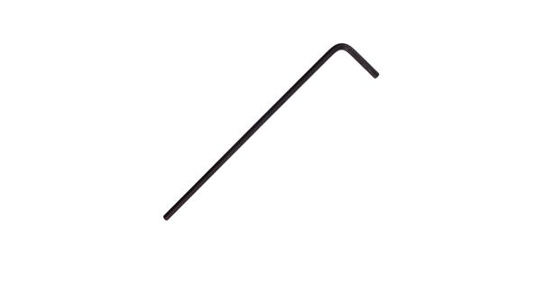 L-wrench Hex 2.0x80x15mm Long Crv Black product image
