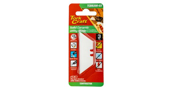 Utility Blade Ceramic Solid 60mm X 19mm X 0.60mm 3pc product image